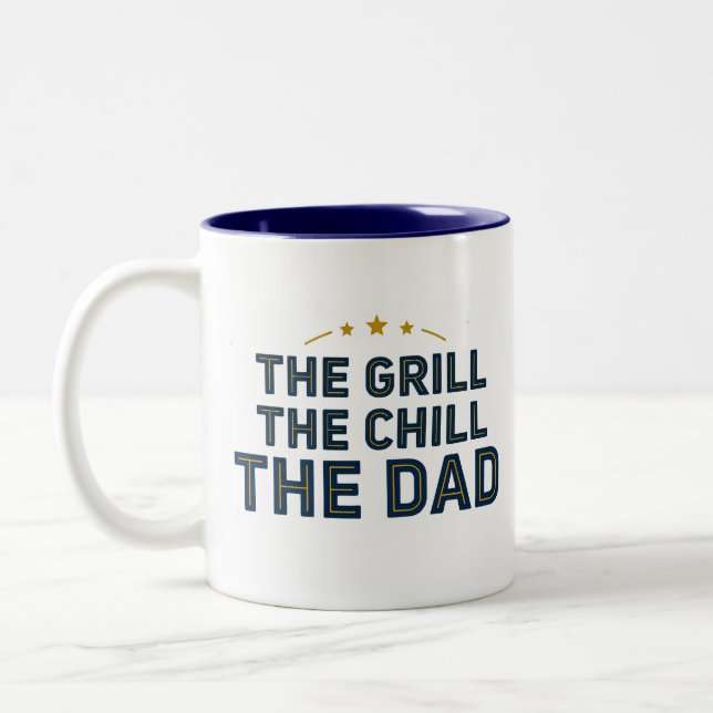DER GRILL DER SCHAUER DER VATER Kaffeetasse (Links)