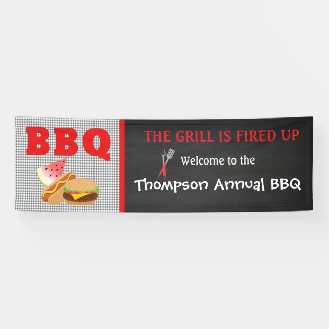 Der Grill wird abgefeuert herauf… GRILLEN Banner (Horizontal)