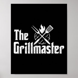 Der Grillmaster Bbq Grill Und Räuchergrill Rbecue  Poster