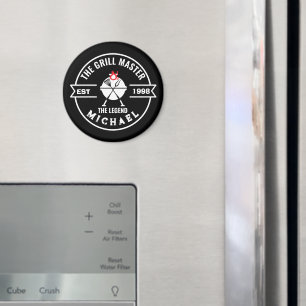 Der Grillmeister Gegründet Jahr Name Flamme Magnet