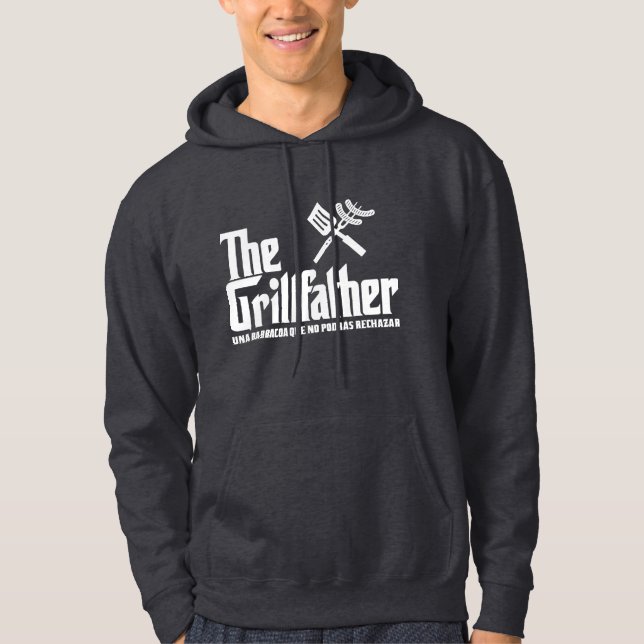 Der Grillvater Hoodie (Vorderseite)