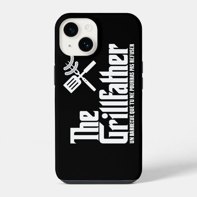 Der Grillvater iPhone 14 Hülle (Rückseite)