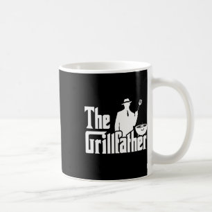 Der Grillvater Lustiges Bbq-Design für Väter Kaffeetasse