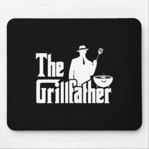 Der Grillvater Lustiges Bbq-Design für Väter Mousepad