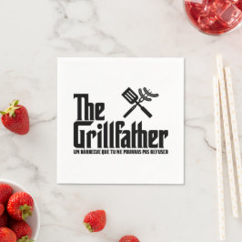 Der Grillvater Serviette