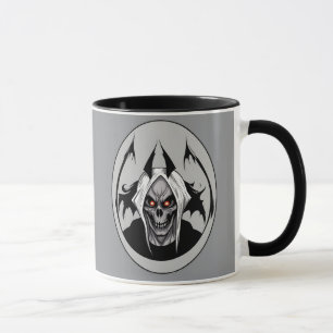 Der grimmige Sensenmann der Tasse der leuchtenden 
