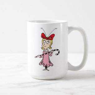 Der Grinch Cindy-Lou Who - Hält einen Zuckerstoc Kaffeetasse