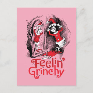 Der Grinch Sich grinchig fühlen Postkarte
