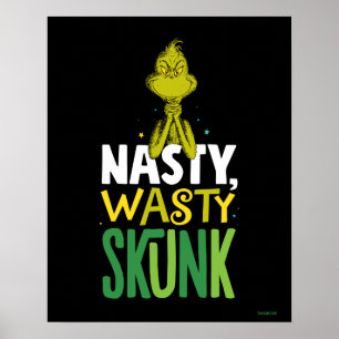 Der Grinch Stinkstiefel Dreckiger Stinktier Poster