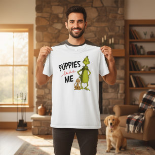 Der Grinch und Max   Welpen lieben mich T-Shirt