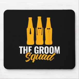 Der Groom Squad Sungles Wedding Bachelor Party Gro Mousepad