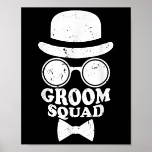 Der Groomplatz Hochzeiten Trauzeugen Hochzeit und  Poster