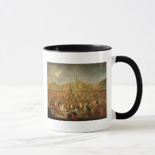 Der großartige Platz während des Karneval, Tasse