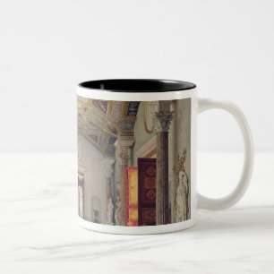 Der große Achat Hall im Catherine-Palast Zweifarbige Tasse
