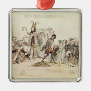 Der große akademische Wettbewerb Silbernes Ornament