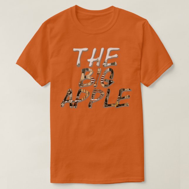 Der große Apfel T-Shirt (Design vorne)
