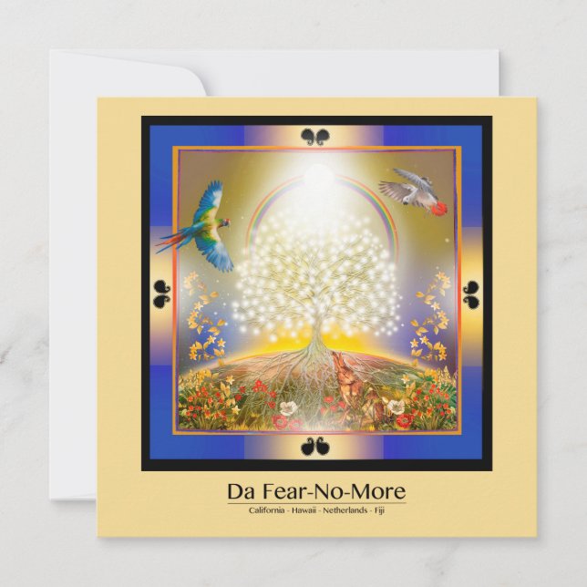 Der große Baum Karte (Vorderseite)