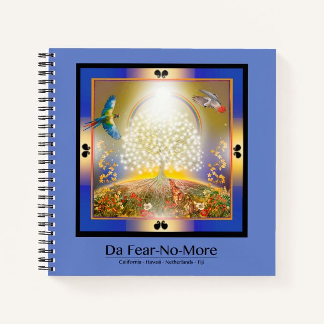 Der große Baum Notizbuch (Vorderseite)