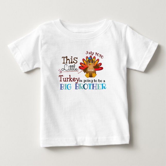 Der große Bruder, der die Türkei verkündet. Baby T-shirt (Vorderseite)
