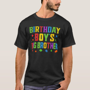 Der Große Bruder des Geburtstags blockt Master Bri T-Shirt