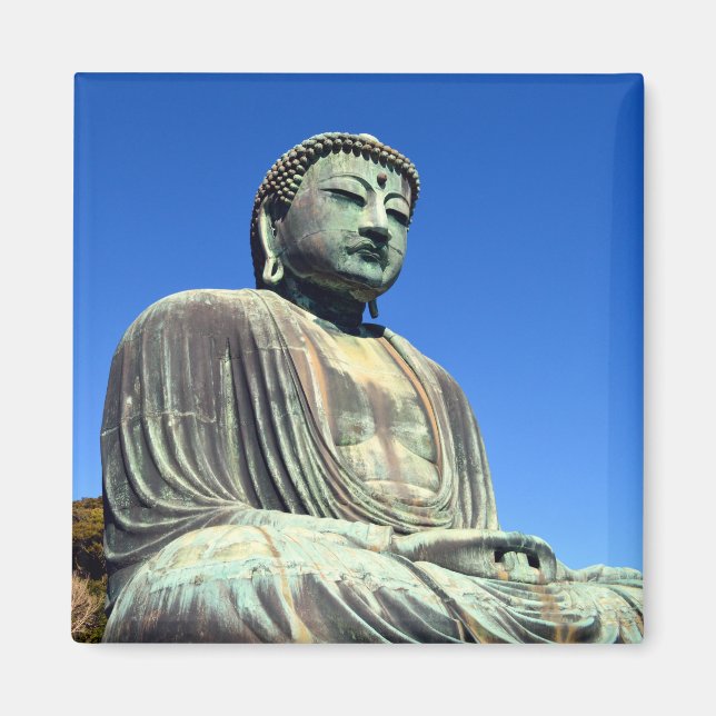 Der Große Buddha: Kamakura, Japan Magnet (Vorne)