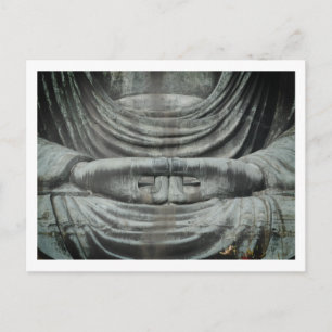 Der Große Buddha: Kamakura, Japan Postkarte