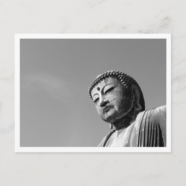 Der Große Buddha Kamakuras: Japan Postkarte (Vorderseite)