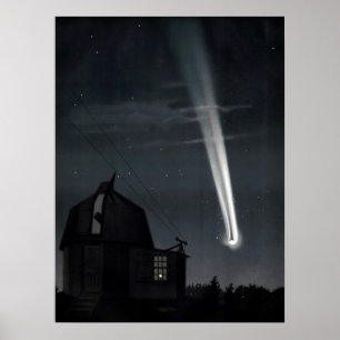 Der Große Comet von 1881 Poster