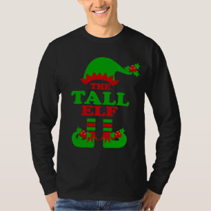 Der große Elf Funny Xmas Matching Elves Tall T-Sh T-Shirt