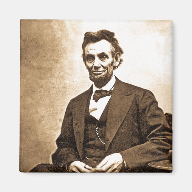Der große Emancipator - Abe Lincoln (1865) Magnet (Vorne)