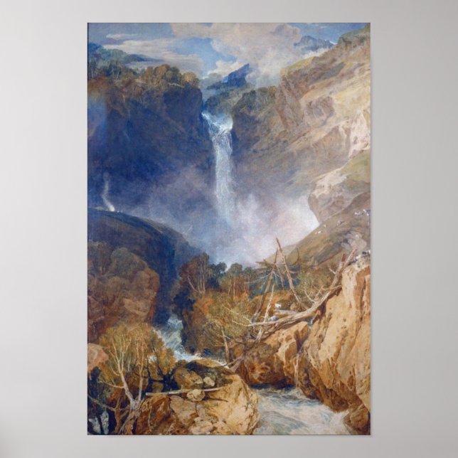 Der Große Fall des Reichenbachs Poster (Vorne)