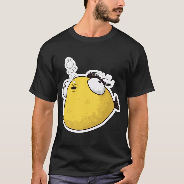 Der große goldene Fisch T-Shirt (Vorderseite)