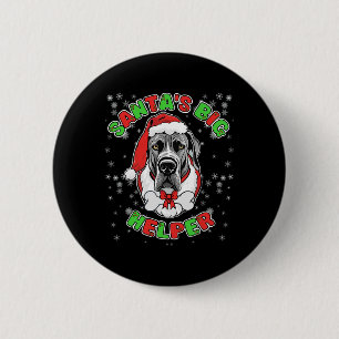 Der große Helfer des Weihnachtsmanns, Großer Däne, Button