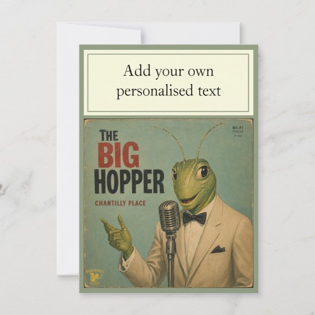 Der große Hopper: Eine Parodie (Vorderseite)