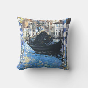 Der große Kanal von Venedig Edouard Manet Kissen