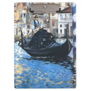 Der große Kanal von Venedig Edouard Manet Klemmbrett