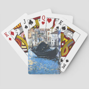 Der große Kanal von Venedig Edouard Manet Spielkarten