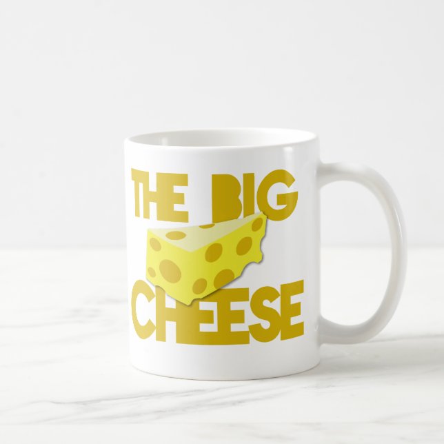 DER GROSSE KÄSE der Chefentwurf mit Käse! Kaffeetasse (Rechts)