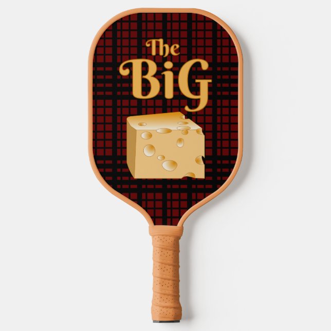 Der große Käse Pickleball Schläger (Vorderseite)