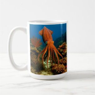 Der große Kopffüßer Kaffeetasse