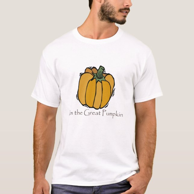 der große Kürbis T-Shirt (Vorderseite)