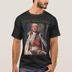 Der große Maga King Spaß Trump Ultra Maga King  T-Shirt