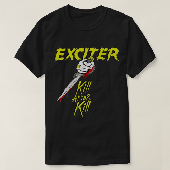 Der große Retro Kick Inxs fotografisch T-Shirt (Design vorne)