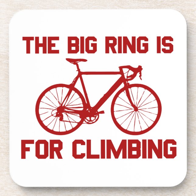 Der große Ring ist für das Klettern Untersetzer (Vorderseite)
