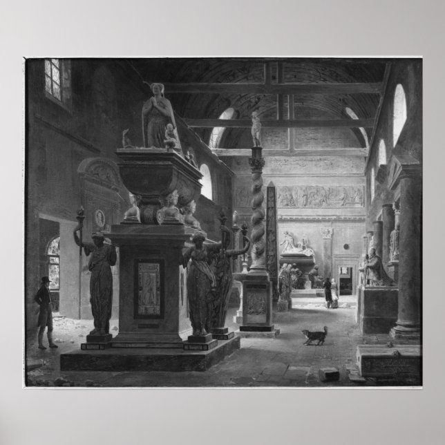 Der große Saal des Museo des Monuments Poster (Vorne)