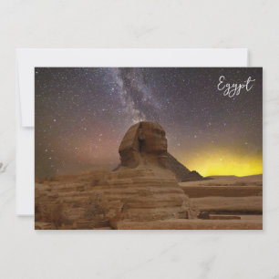 Der große Sphinx von Gizeh Einladung