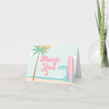 Der große Surfer zum ersten Geburtstag Vielen Dank