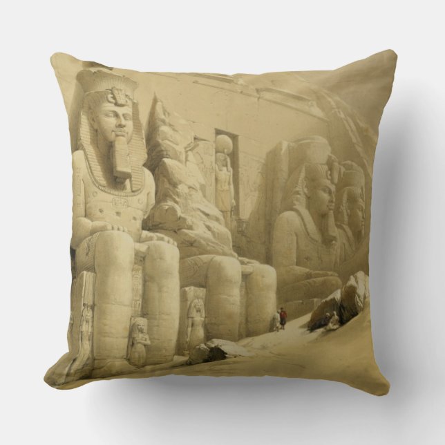 Der große Tempel von Abu Simbel, Nubia, von Kissen (Vorderseite)