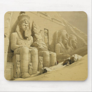 Der große Tempel von Abu Simbel, Nubia, von Mousepad