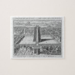 Der große Tempel von Vitsliputsli in Mexiko City,